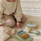 COMING SOON - Little Dutch Muziekset - Groen - Safari Friends