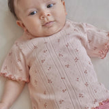 Little Dutch Newborn T-Shirt Fairy Flowers