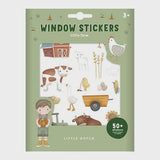 Little Dutch Raamstickers - Little Farm