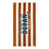 Little Dutch Strandlaken - Ocean World Brown Stripe