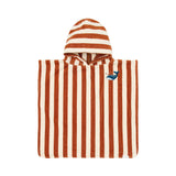 Little Dutch Poncho - Ocean World Brown Stripe