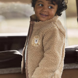 Little Dutch Toddler Teddy Jas - Warm Taupe