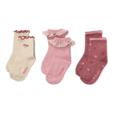 Little Dutch Toddler 3-Pack Sokken Flowers