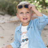 Little Dutch Toddler Denim Blouse