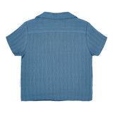 Little Dutch Toddler Blouse Korte Mouw Indigo