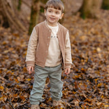 Little Dutch Toddler Baseball Vest Bruin