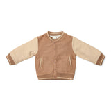 Little Dutch Toddler Baseball Vest Bruin