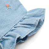 Little Dutch Toddler Denim Jurk Korte Mouwen
