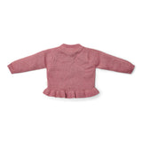 Little Dutch Toddler Gebreid Vestje Shimmer Rouge