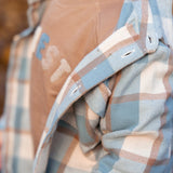 Little Dutch Toddler Overhemd Stone Blue Check
