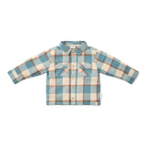 Little Dutch Toddler Overhemd Stone Blue Check