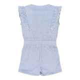 Little Dutch Toddler Playsuit Denim Blue Stripe