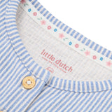 Little Dutch Toddler Playsuit Denim Blue Stripe