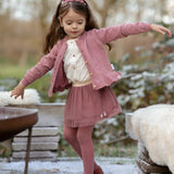 Little Dutch Toddler Rokje Shimmer Rouge