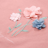 Little Dutch Toddler T-Shirt Pink Flowers