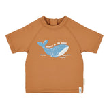 Little Dutch Zwemshirt Korte Mouwen - Ocean Brown