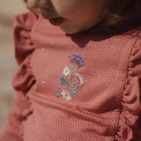 Little Dutch Zwemshirt Lange Mouwen - Dreamy Pink Sparkle