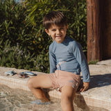Little Dutch Zwemshirt Lange Mouwen - Ocean Blue