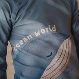 Little Dutch Zwemshirt Lange Mouwen - Ocean Blue