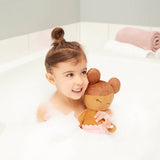 Lullababy Badpop Meisje Bruin Haar Met Accessoires