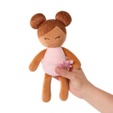 Lullababy Badpop Meisje Bruin Haar In Mandje