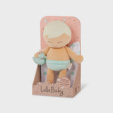 Lullababy Badpop Jongen Blond Haar Met Accessoires