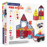 Magna-Tiles Fire Station - 27 Pieces