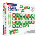 Magna-Tiles Micromags Learn Letters - 56 Stuks