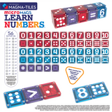 Magna-Tiles Micromags Learn Numbers - 56 Pieces