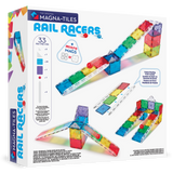 Magna-Tiles Rail Racers - 33 Pieces