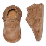 Melton Moccasin Suede Slofjes