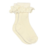 MP Denmark Sokken Lisa - Lace Cream