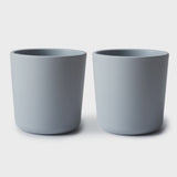 Mushie 2-Pack Bekers - Cloud