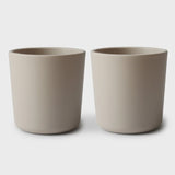 Mushie 2-Pack Bekers - Vanilla