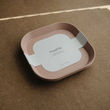 Mushie 2-Pack Bordjes Vierkant - Blush