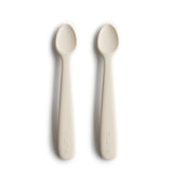 Mushie 2-Pack Lepels - Ivory