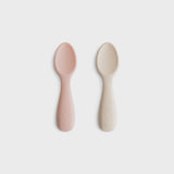 Mushie 2-Pack Babylepels - Blush / Shifting Sand