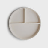 Mushie Siliconen Vakkenbord Met Zuignap - Ivory