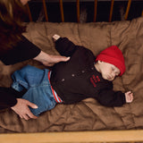 Z8 Newborn Bomberjack Logan - Tekst - Chocolate