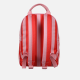 Ole Rugzak Medium - Stripe Poppy Red