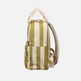 Ole Rugzak Small - Stripe Vanilla/Seaweed