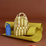 Ole Rugzak Small - Stripe Vanilla/Seaweed