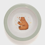 Petit Monkey Melamine Kom - Bear & Stars