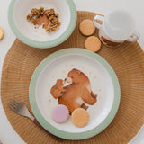 Petit Monkey Melamine Bord - Bear & Stars