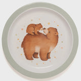 Petit Monkey Melamine Bord - Bear & Stars