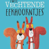 Prentenboek - Twee Vechtende Eekhoorntjes