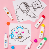 Puquu - Dot Markers - 6 Kleuren