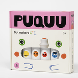 Puquu - Dot Markers - 6 Kleuren