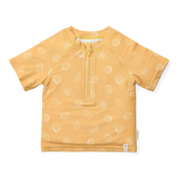 Little Dutch Zwemshirt Korte Mouwen Seashells Sunny Yellow