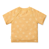 Little Dutch Zwemshirt Korte Mouwen Seashells Sunny Yellow
